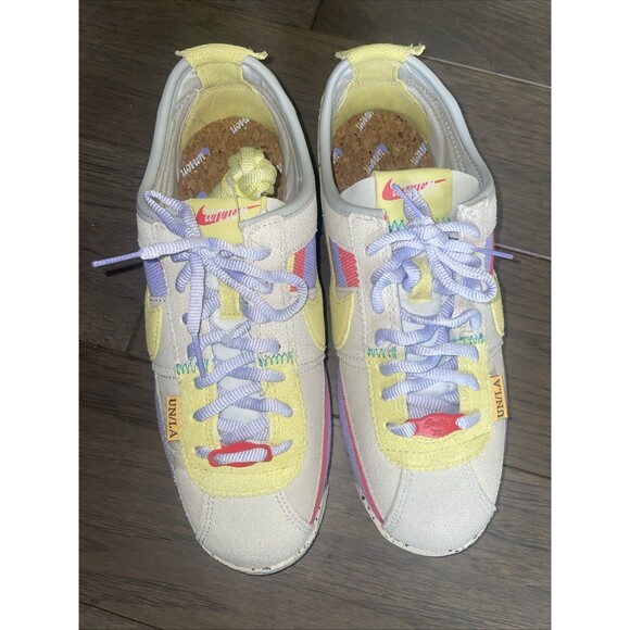 NWT Nike Union LA x Cortez SP Lemon Frost Sz 5.5 - Picture 2 of 8